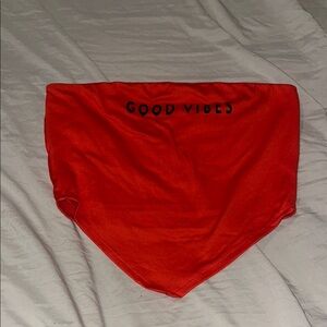 TeenBell Red Shorts Good Vibes